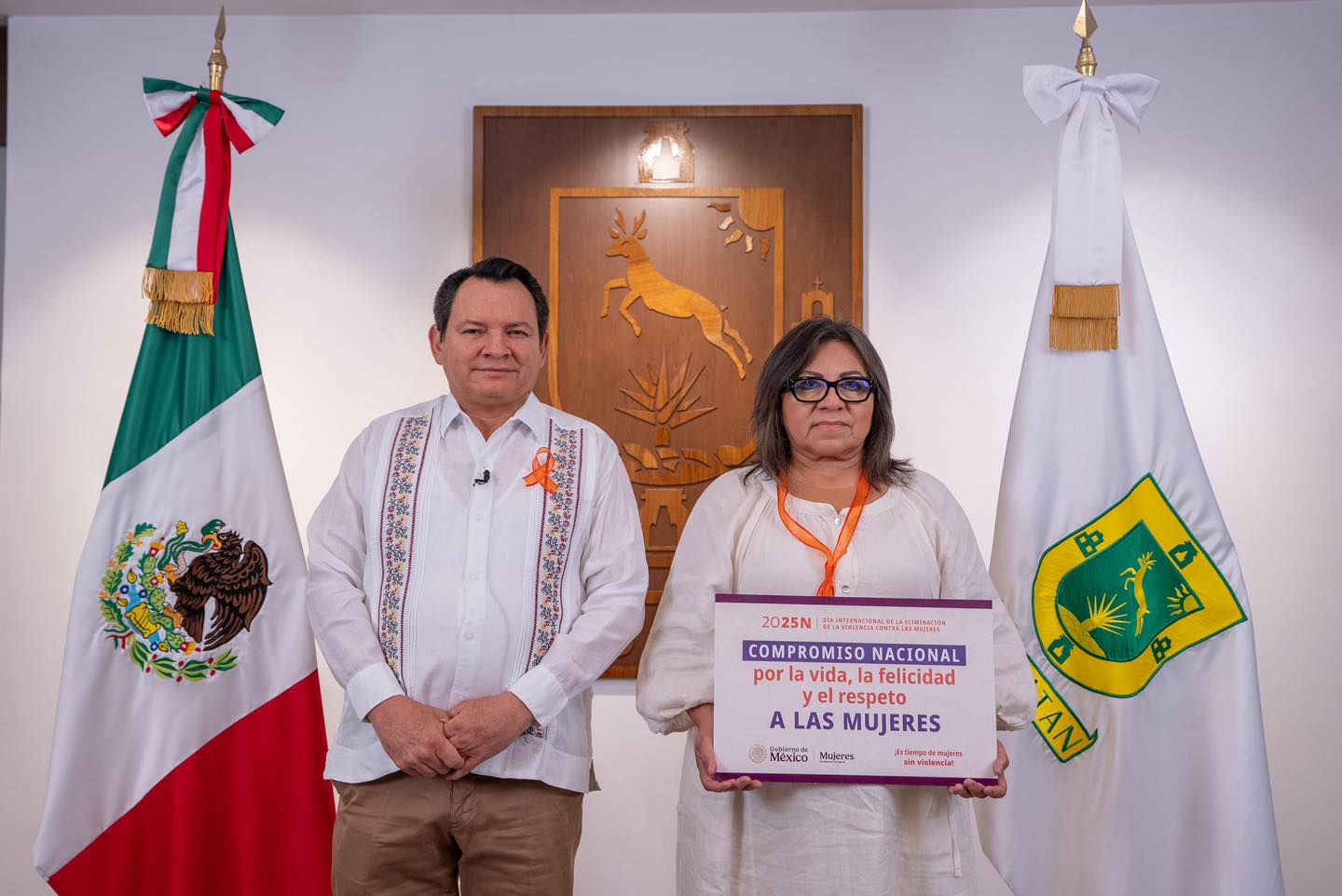 Yucatán se suma al Compromiso Nacional por la Vida y el Respeto a las Mujeres.
